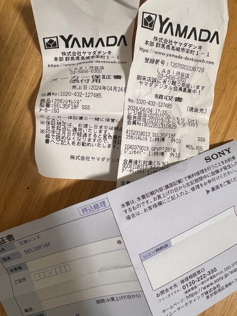 SONY 35mm F1.8 （元箱なし)