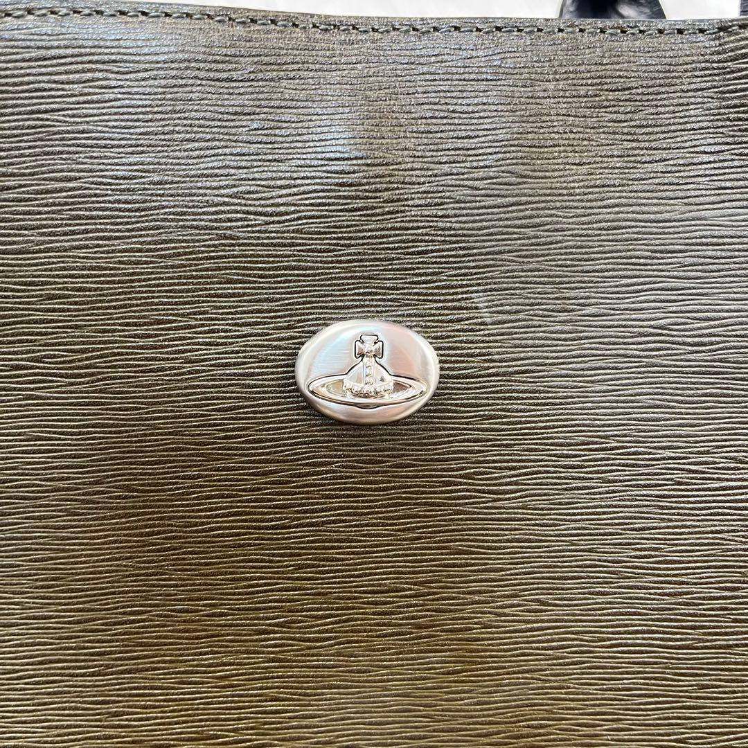 Vivienne Westwood 2way ショルダーバッグ レザー カーキ