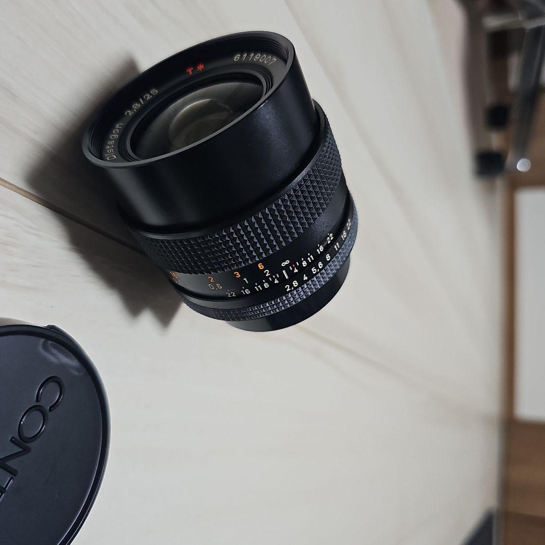 CarlZeiss 25mm F2.8 Contaxマウント 美品
