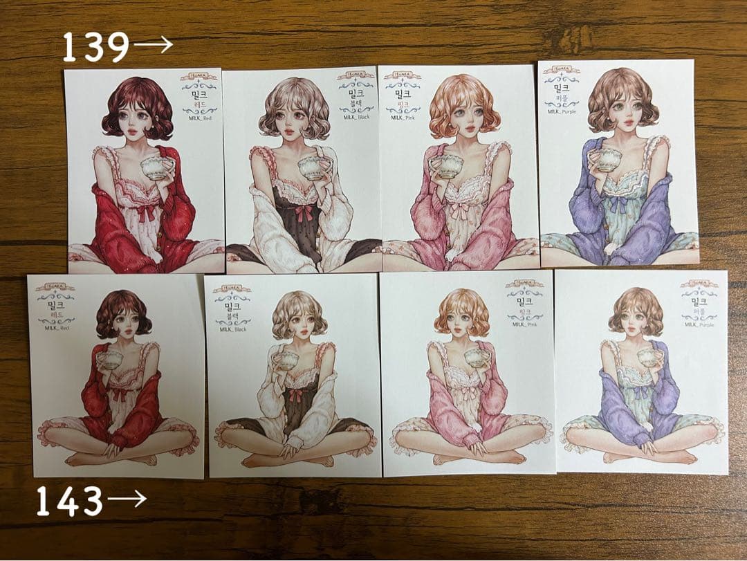 人物ステッカー　hwara様