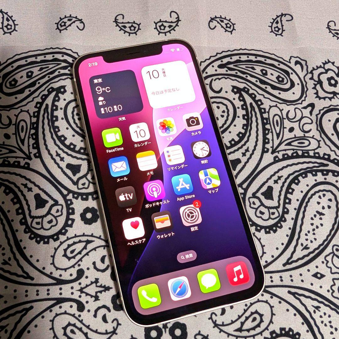 Apple iPhone 12 256GB SIMフリー 美品 大容量&高性能