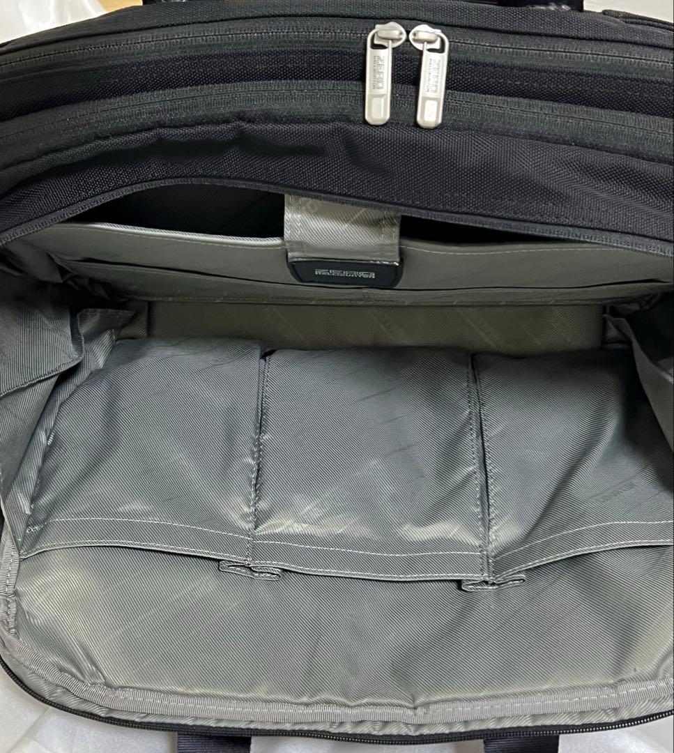美品 ZEROHALLIBURTON ビジネスバッグ 2way 多機能