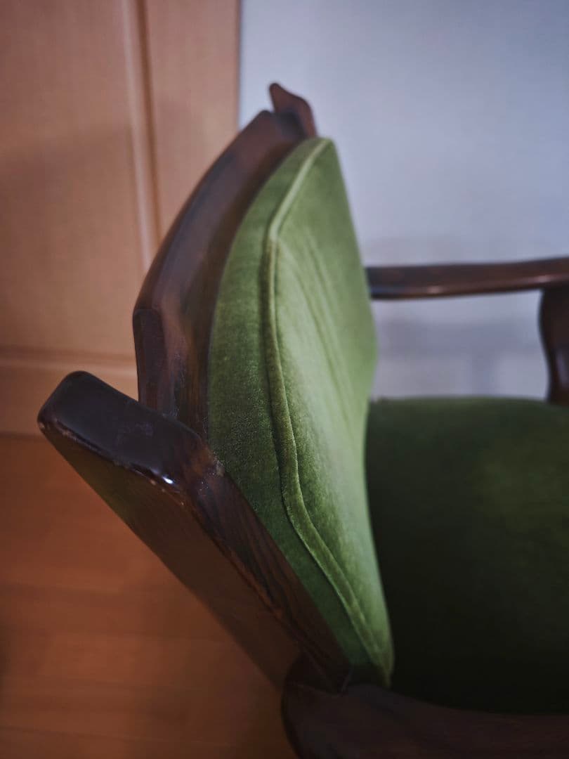 オールド カリモク コロニアルシリーズ デスクチェア ビンテージ