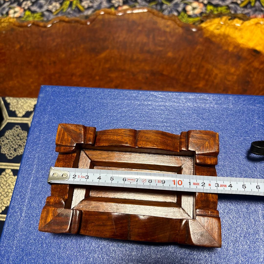 台座四点青い箱付き