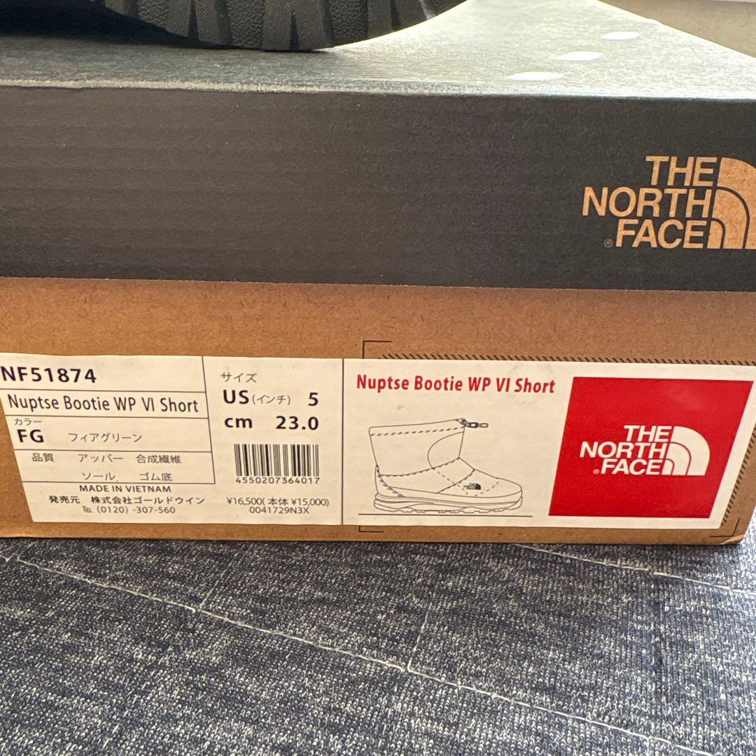 THE NORTH FACE ヌプシブーティ　ウォータープルーフ ショート