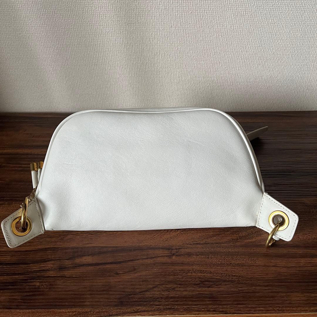 【美品！！】GIVENCHY ジバンシー ジバンシィ ボディバッグ ロゴ レザー