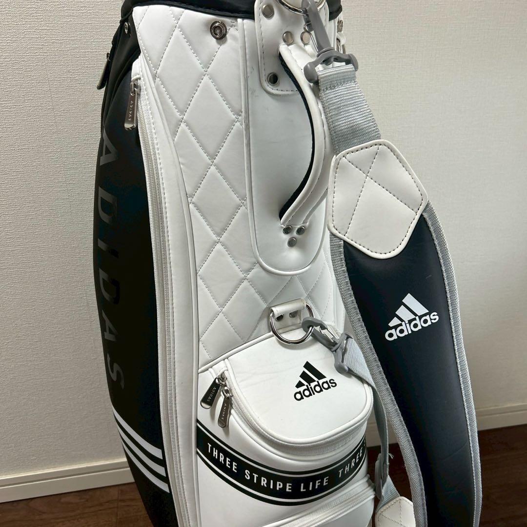 【ざっき】adidas レディースゴルフキャディーバッグ