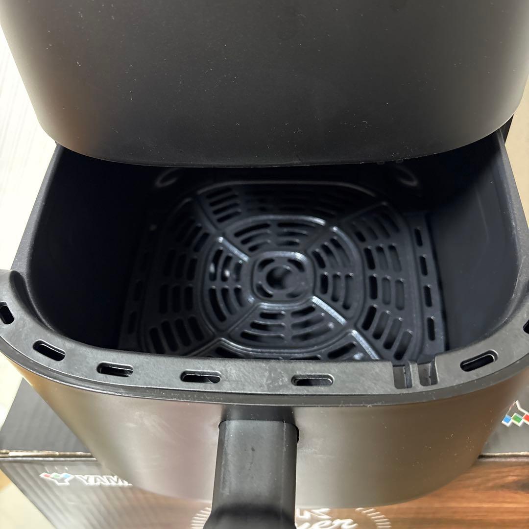 山善　エアフライヤー　YAH-AC120 大容量4.5L【1回使用・新品同様】