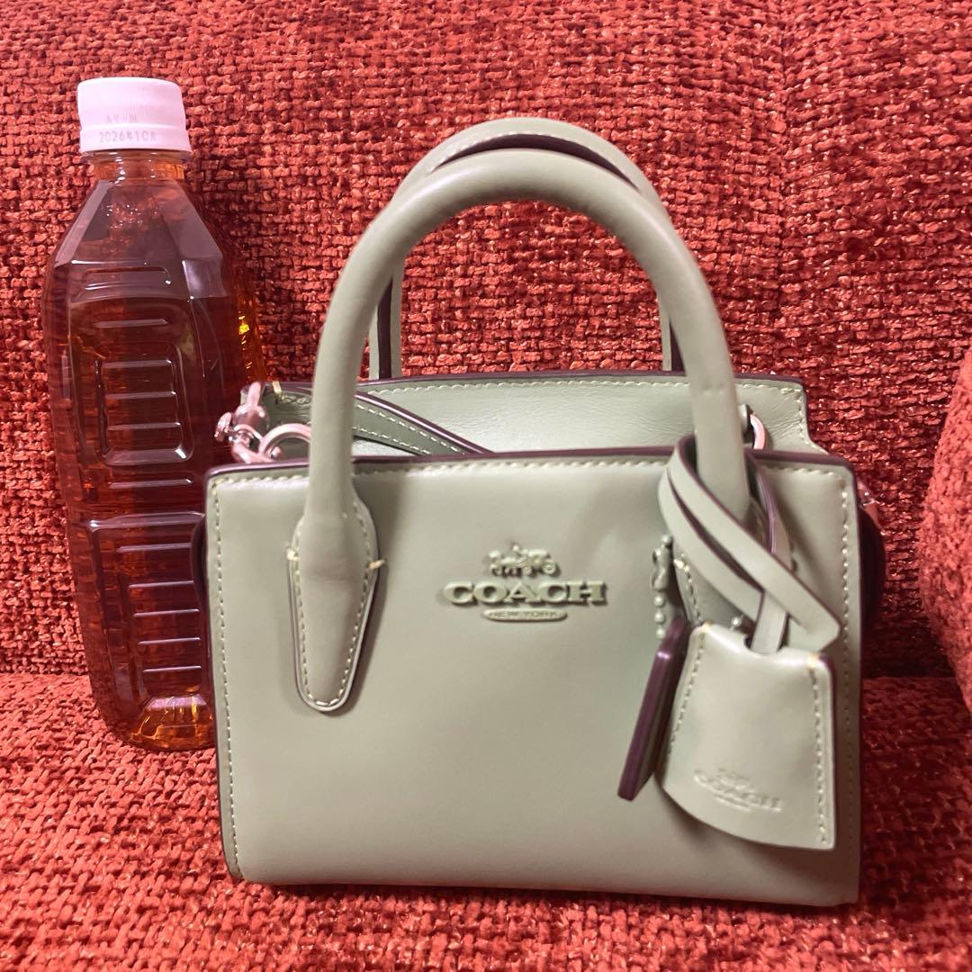 戌*亥様 最終値下げ　COACH ミントグリーン ショルダーバッグ