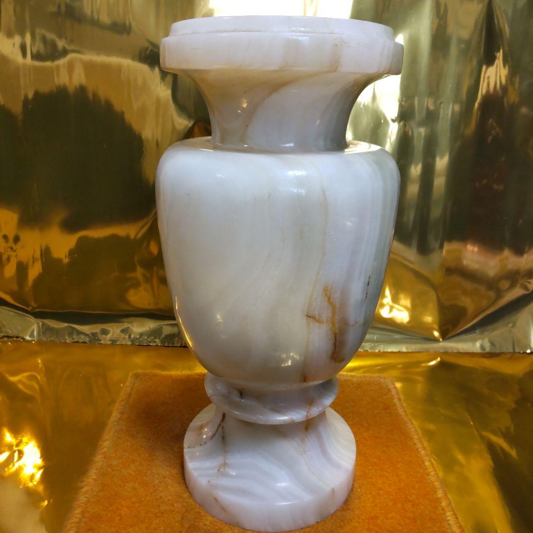 大理石、大理石壺、置物、花瓶、壺