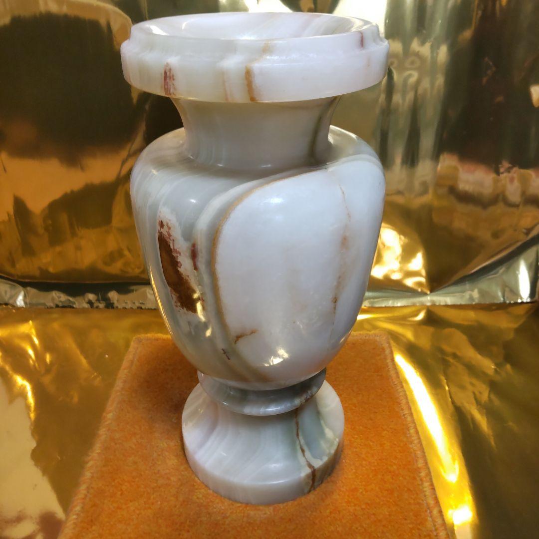 大理石、大理石壺、置物、花瓶、壺