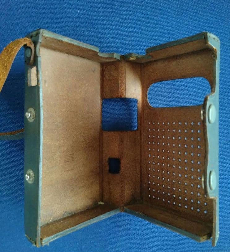 【レトロ・希少】SONY TR-817 AM　トランジスタラジオ 専用ケース付き