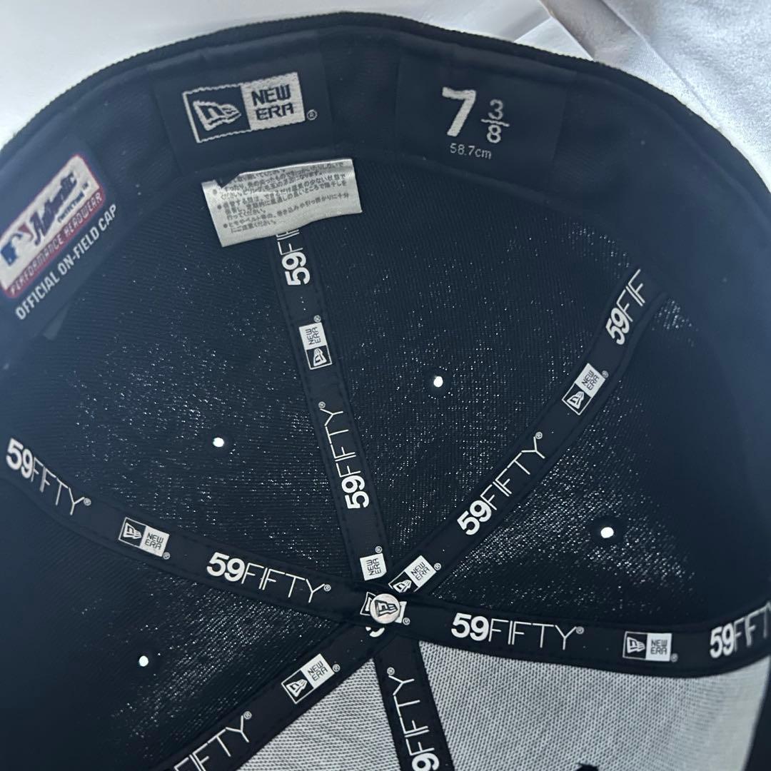 プ*A様 ジュエルキャップブラック ストリート （ホワイトソックス）