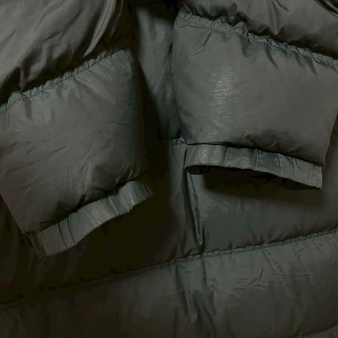 ナイキ【XL】ロングダウンコート　ベンチコート　軽量　ブラック　スポーツ　秋冬