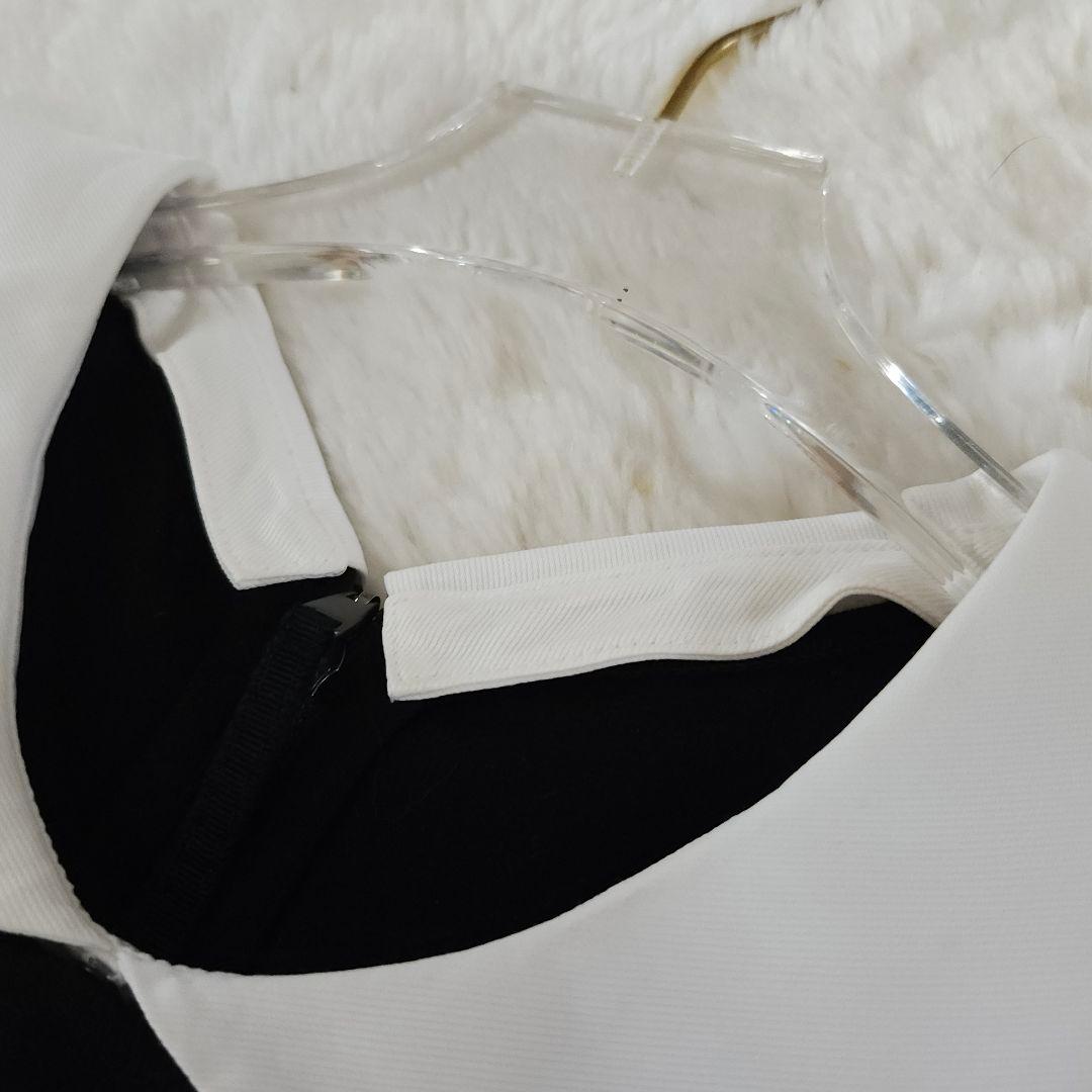 DAISY LIN 襟付き2WAYフレアーワンピース ブラック42サイズ