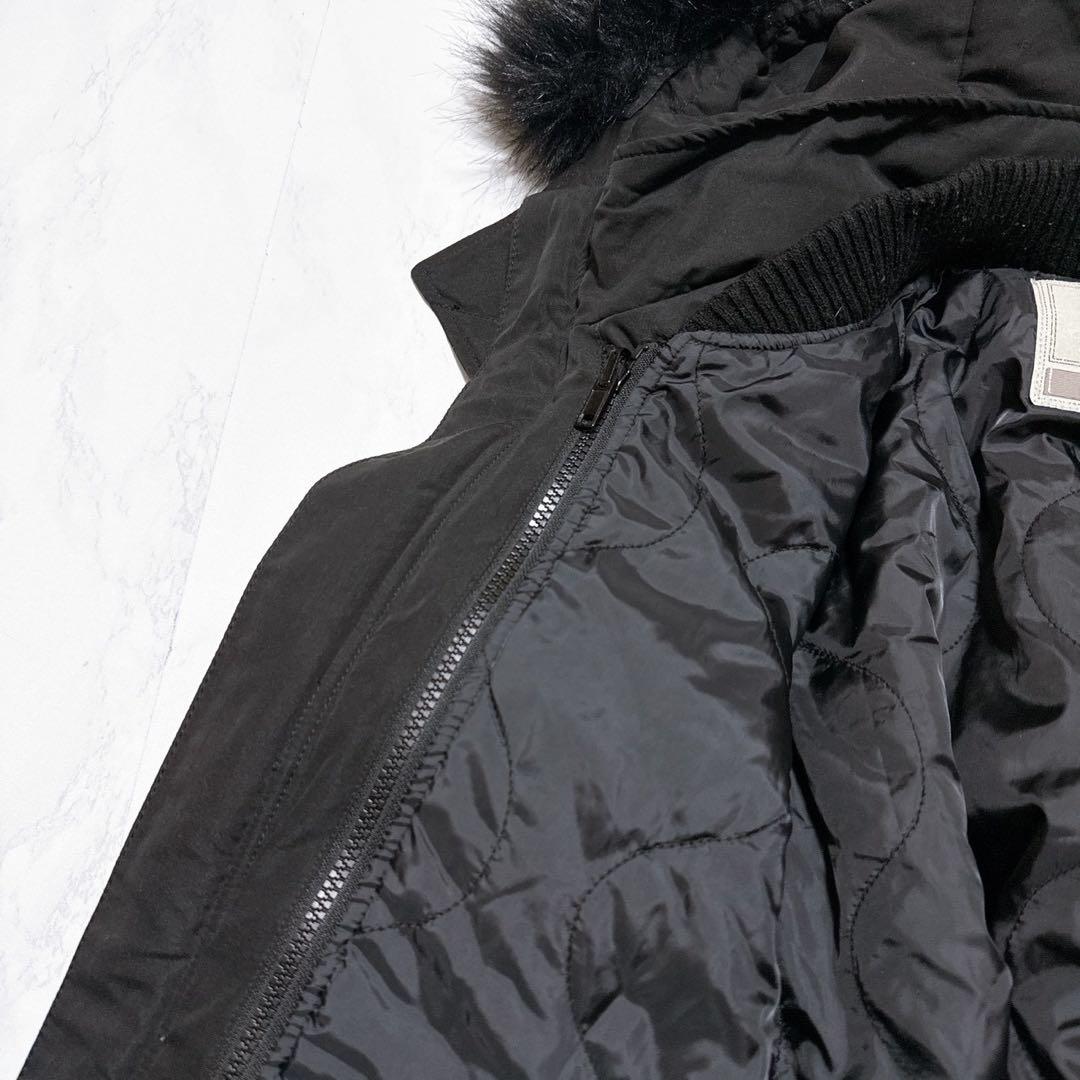 美品✨SLY☆N3B 平成　 　y2k モッズコート　サイズ2 ブラック