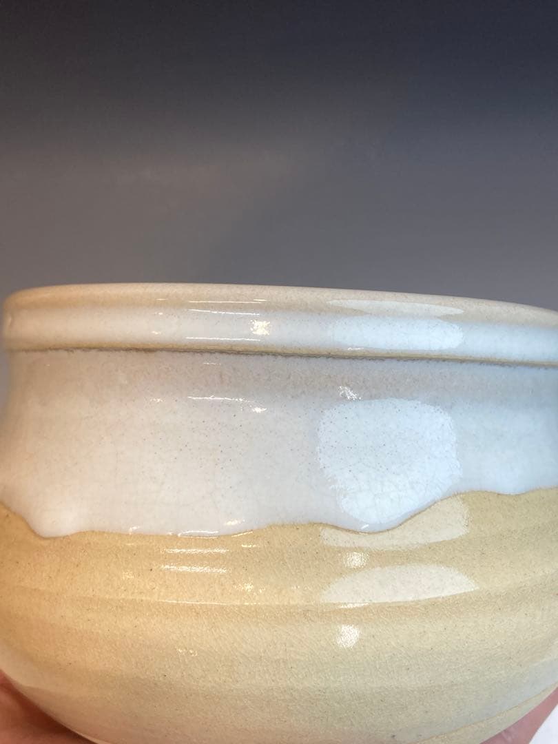 十二代 田原陶兵衛 作 萩焼建水 共箱 茶道具