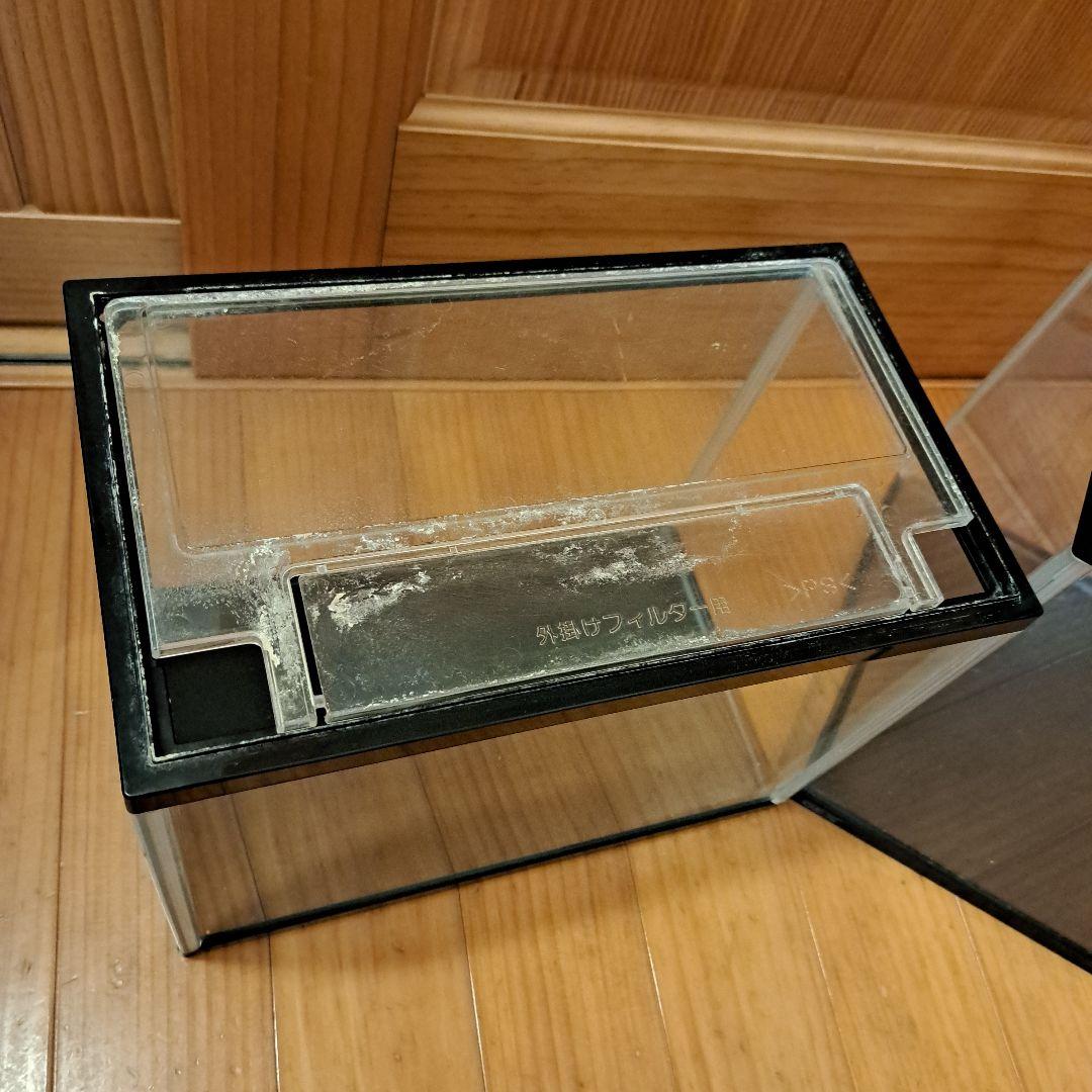 GEX　水槽　観賞魚飼育セット　テトラライト　スポットファン　水温計　フィルター