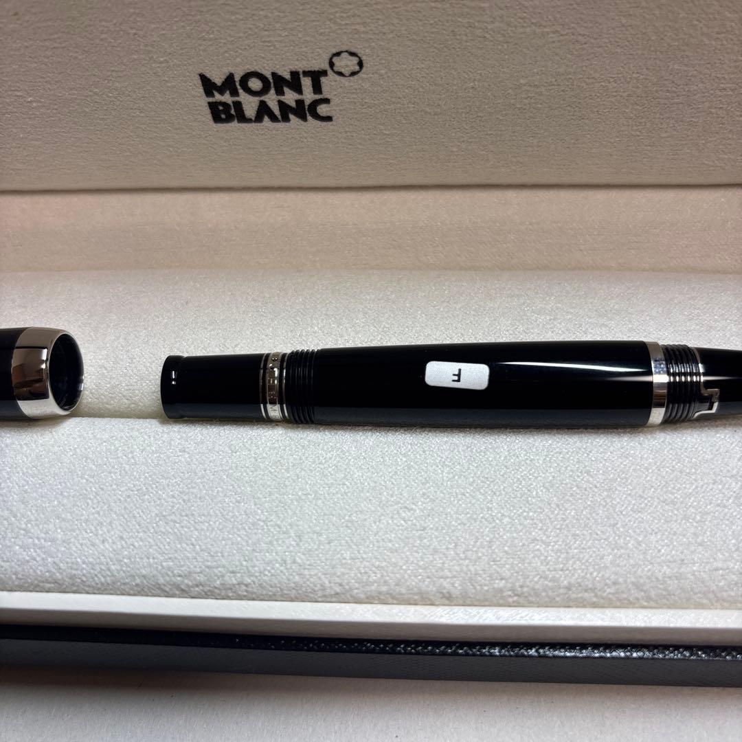 新品 montblancモンブラン 万年筆 ボエム ノワール 字幅F