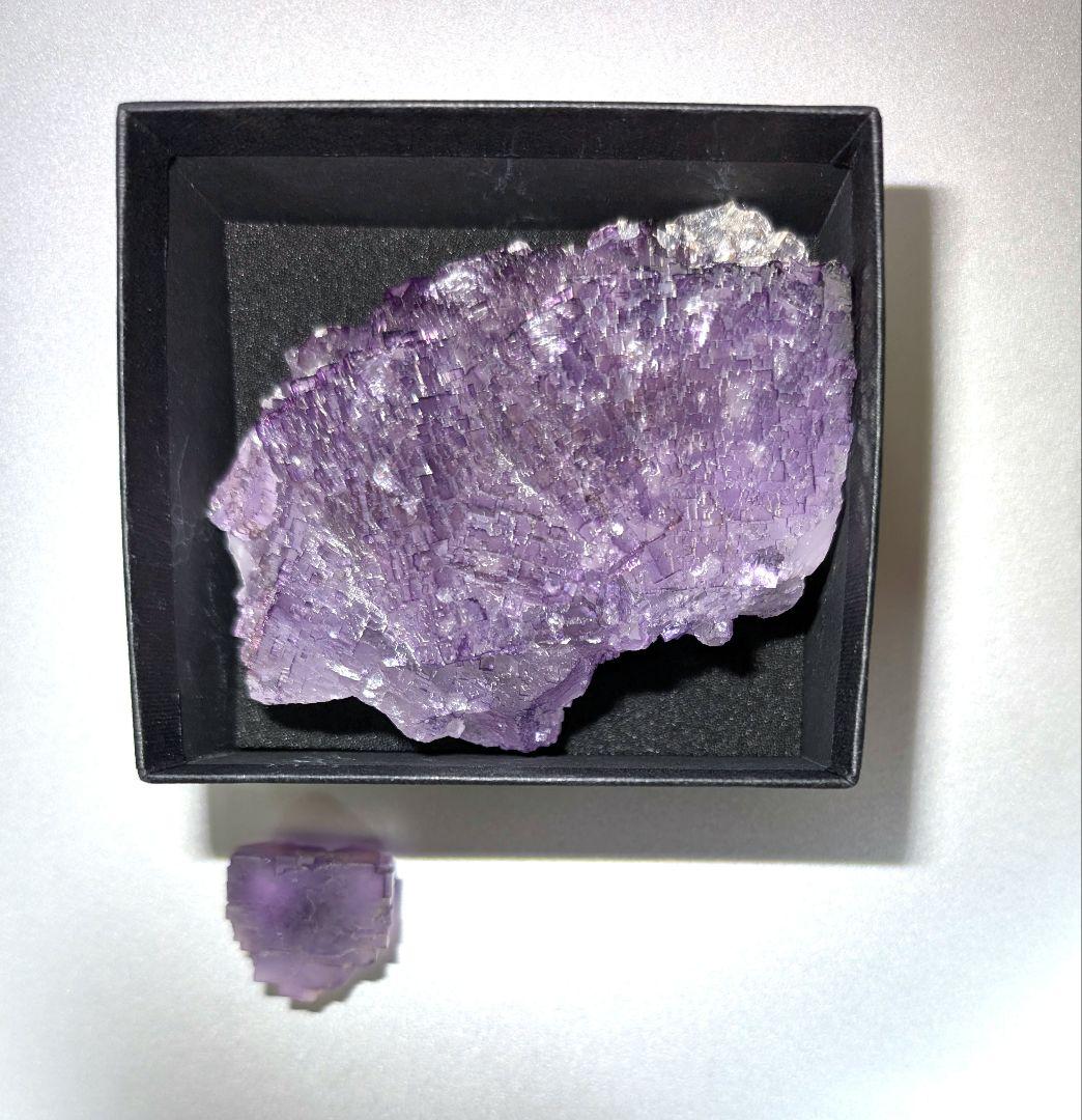 アメリカ　イリノイ州Minerva産フローライト