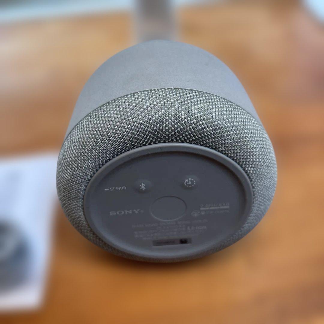 SONY S3 グラスサウンドスピーカー　ワイヤレス グレー　LPX-S3