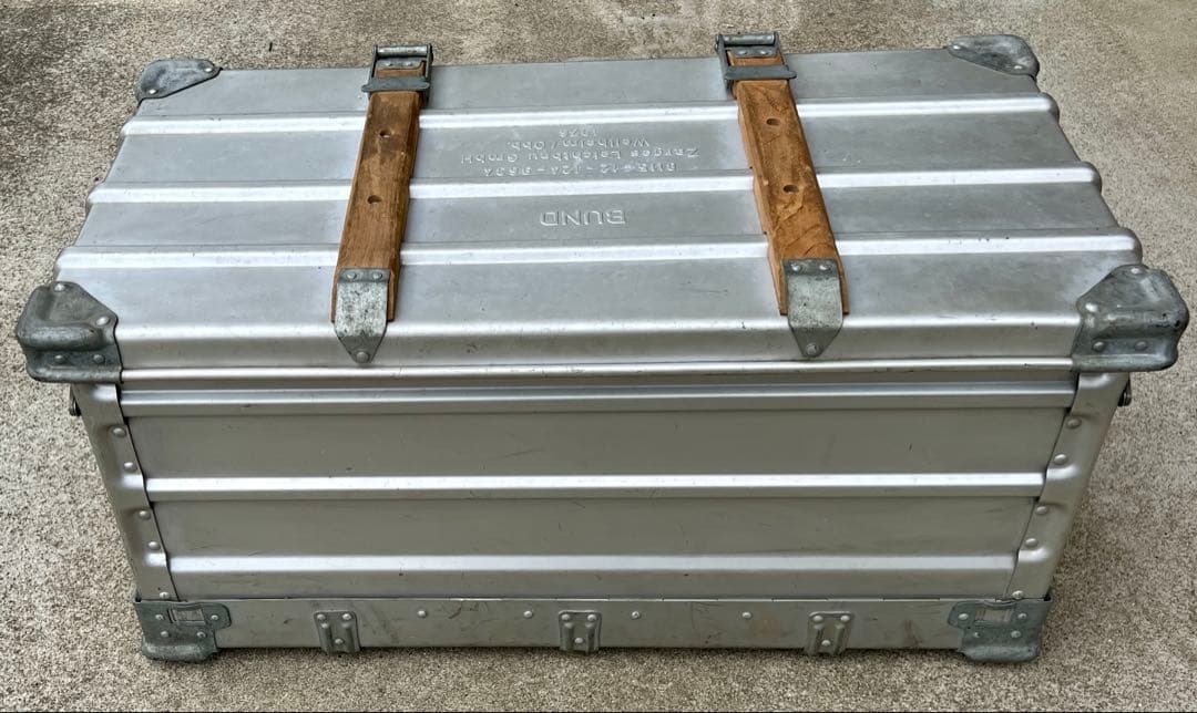 ZARGES アルミコンテナ 1976ビンテージ