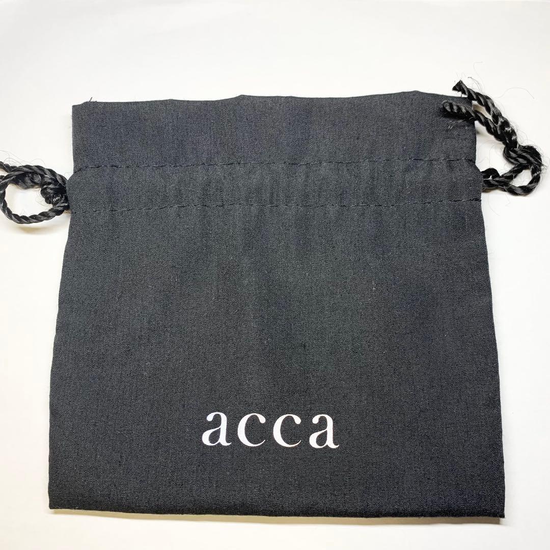 美品 acca アッカ ヘアクリップ ニューコラーナ ラインストーン M 保存袋