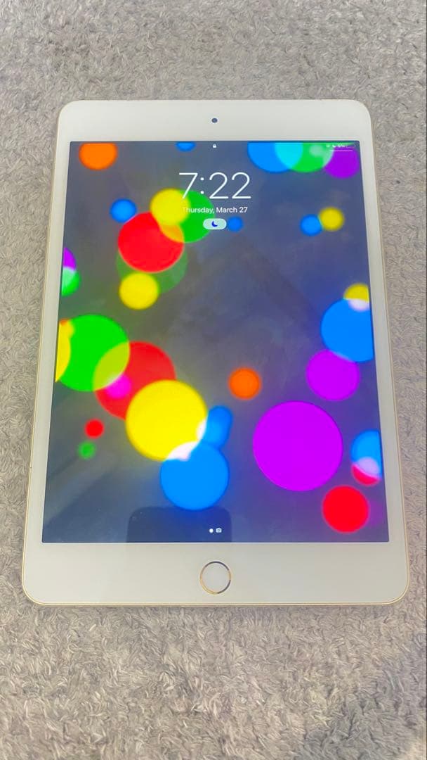 iPad mini 4 Wi Fi+Cellular 128GB ゴ-ルド