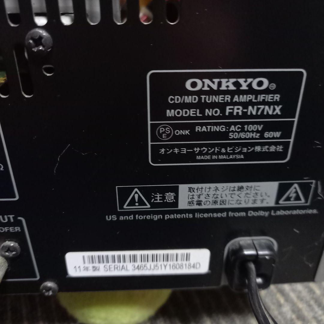 ONKYO FR-N7NX(B)美品 完動品ピックアップ交換整備済み