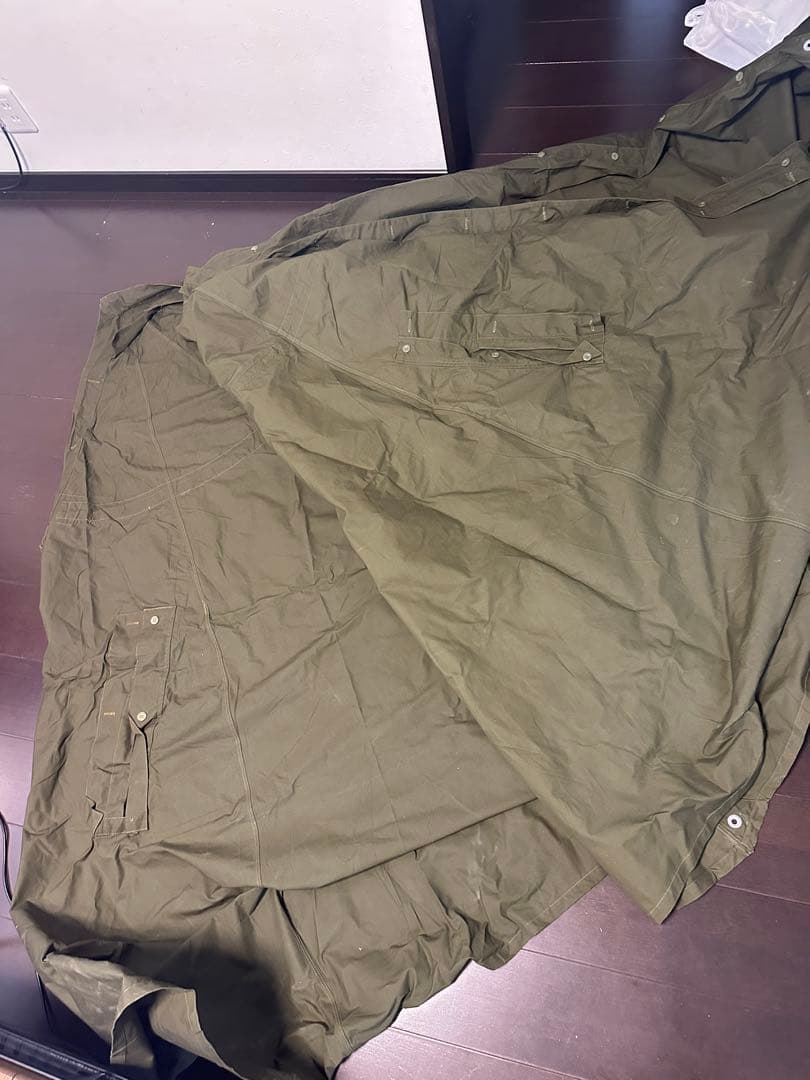 1977年製 ヴィンテージ ポーランド軍幕 サイズ2 2枚セット