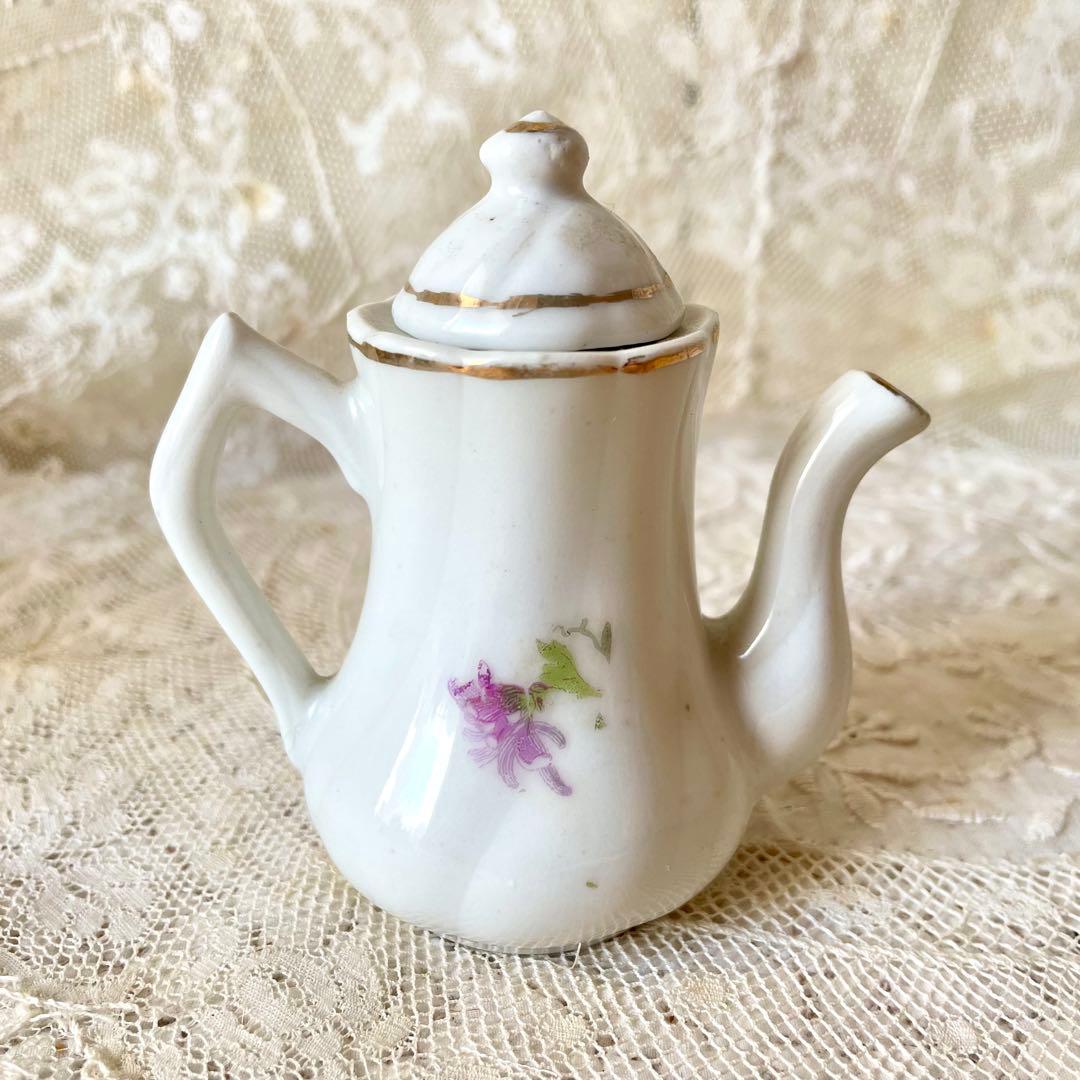 新春アンティーク福袋④ビスクドール&ドール用小物8点セット　チェア&王冠&パニエ