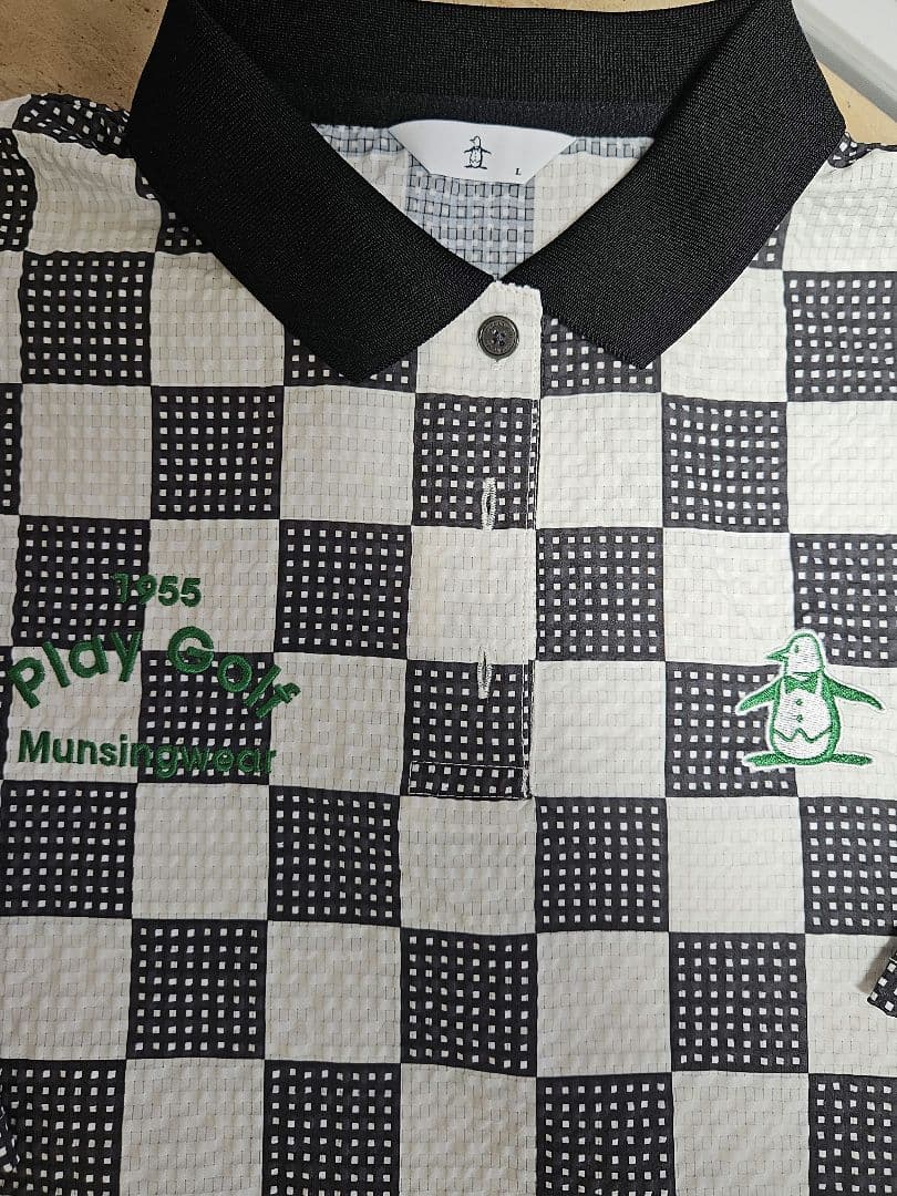 マンシングウェア　ポロシャツ　Lサイズ