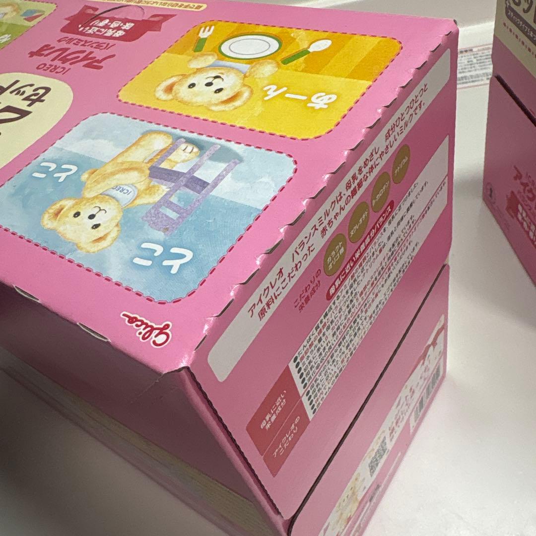 【おまけ付き】アイクレオ バランスミルク 2缶セット✖️2箱