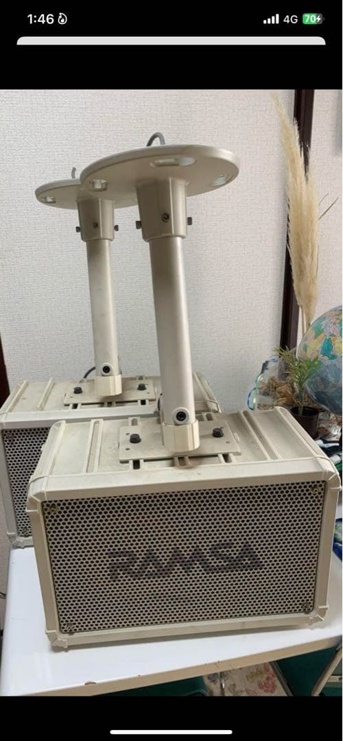 RAMSA WS-A80-W ペア＋天井取付金具付き スピーカーセット