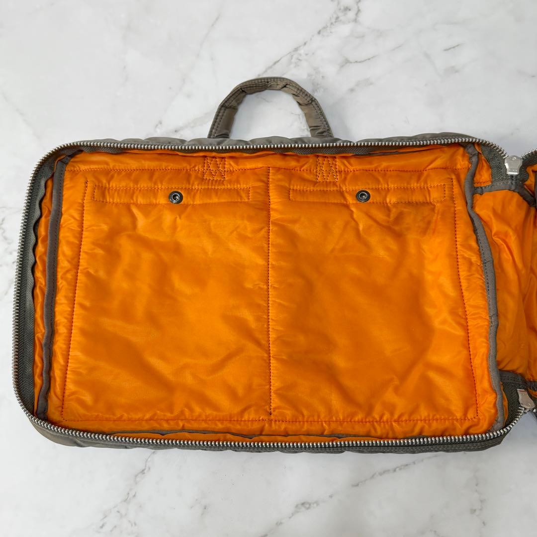 H*N様 PORTER ポーター タンカー 3wayブリーフケース シルバーグレ