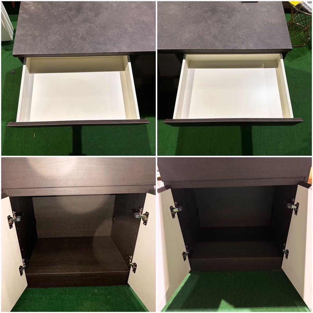 パモウナ リビングカウンター 幅200 壁面収納 家具 C061