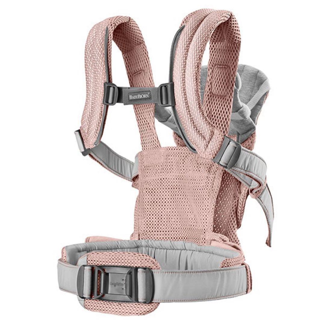 美品 BabyBjorn ベビービョルン ベビーキャリア ハーモニー ピンク