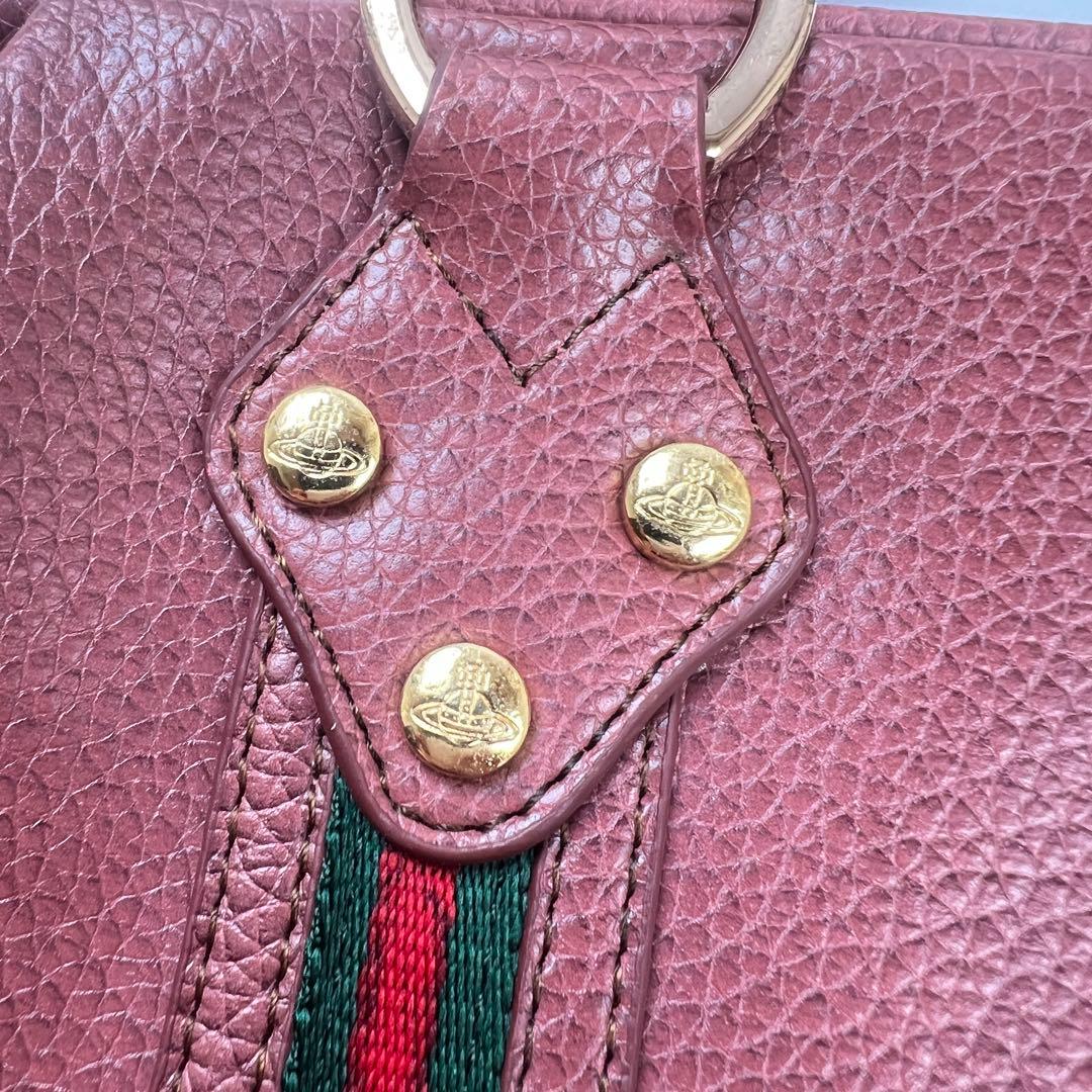 バッグ Vivienne Westwood leather boston bag