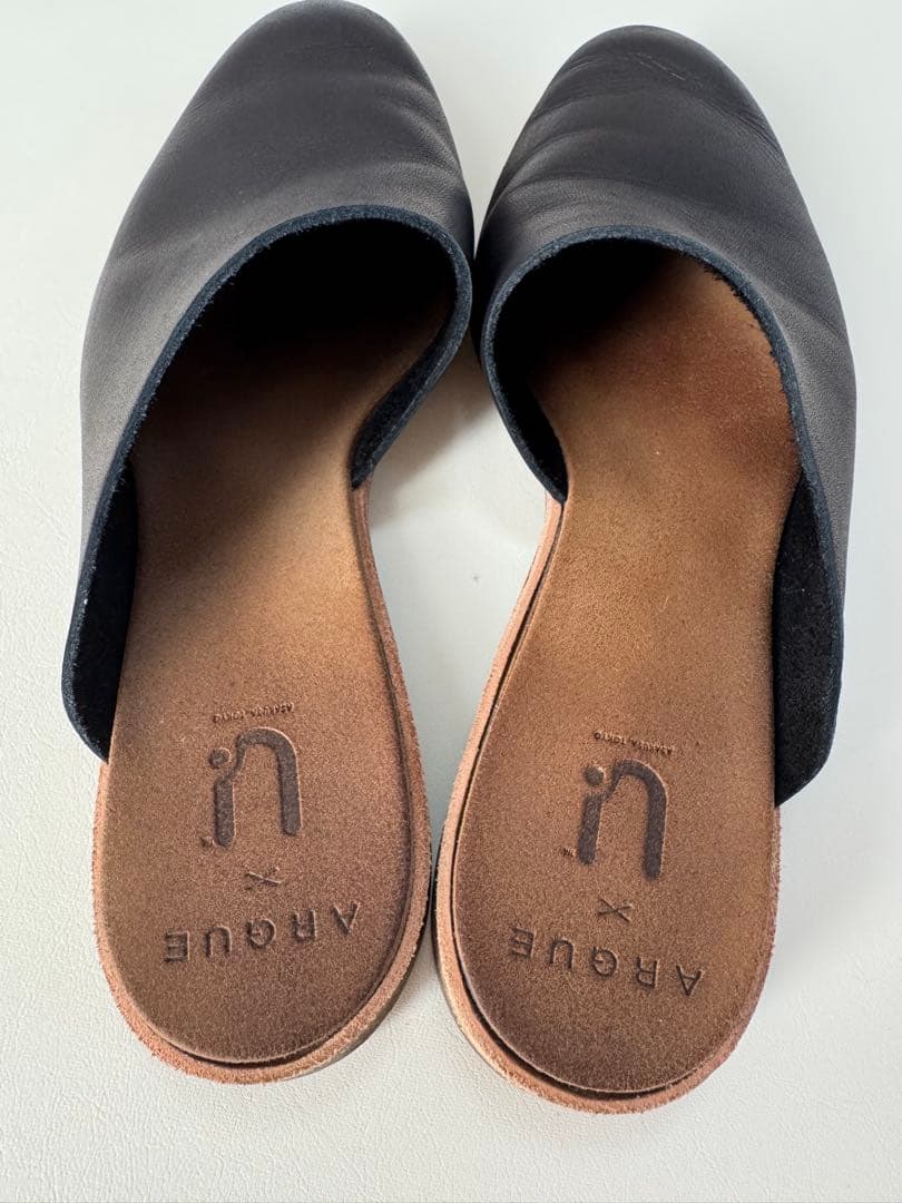 【argue×U-DOT】ミュール　シューズ　25cm