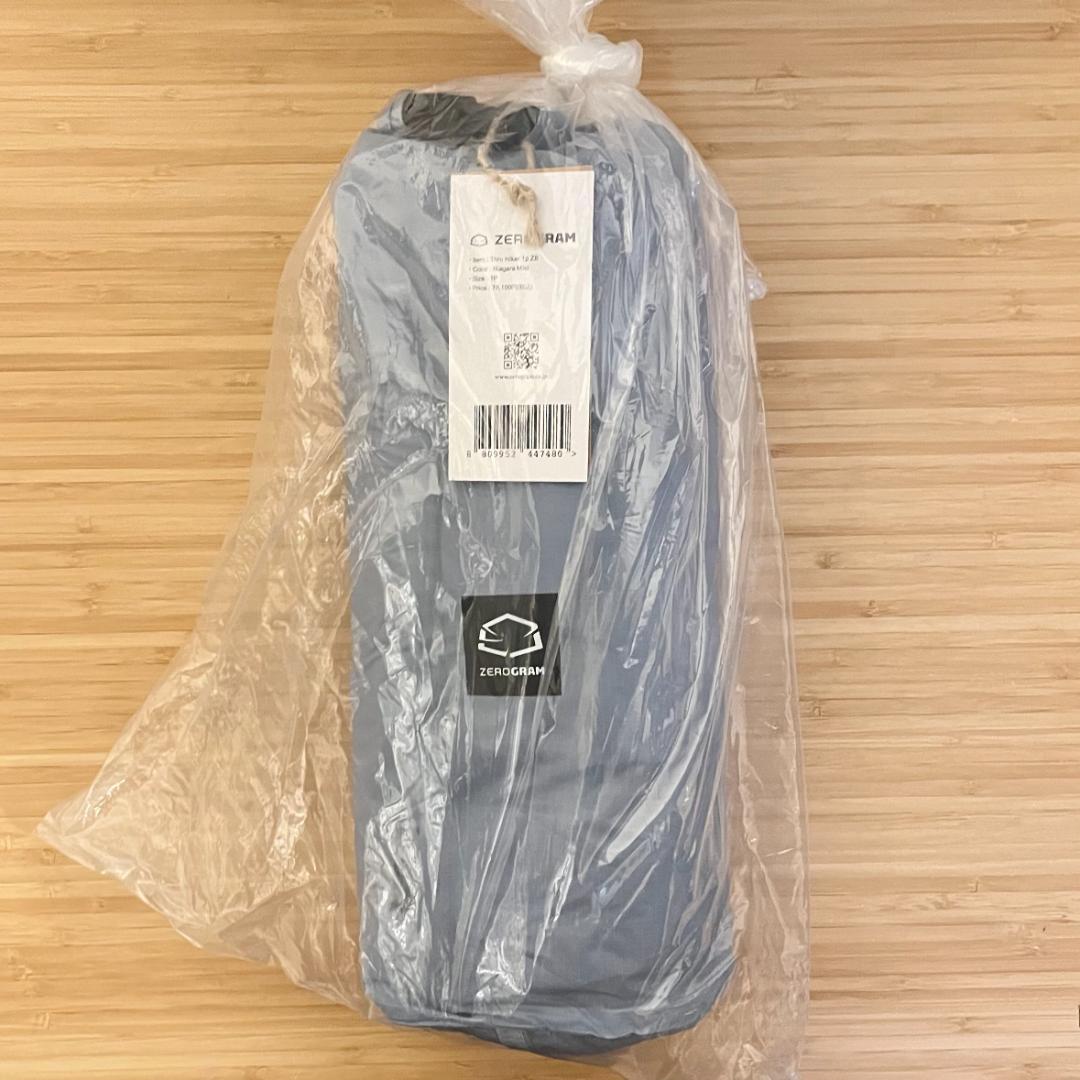 新品未使用 ゼログラム スルーハイカー 1P ゼロボーン 限定カラー