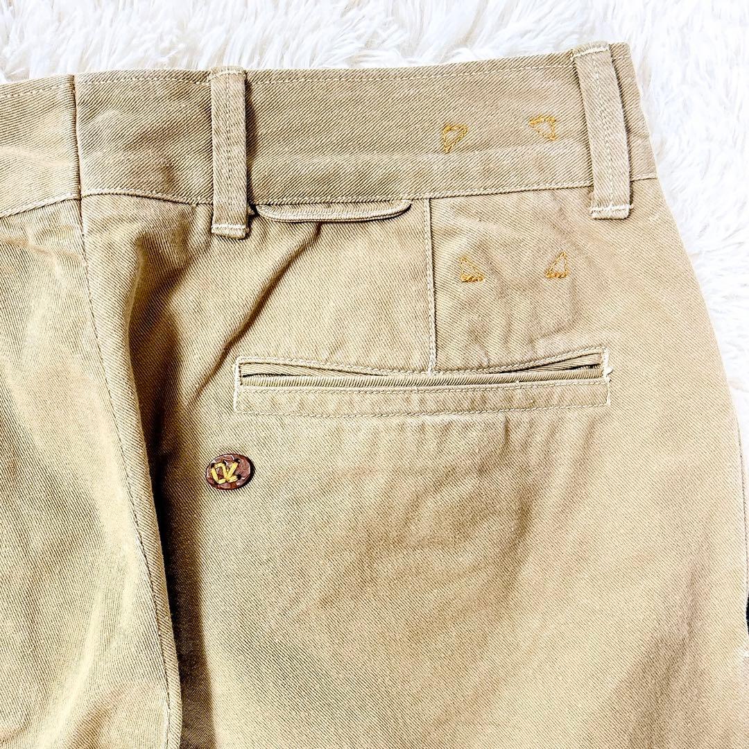 【タグ付き未使用品】45rpm おこめチノのシャルロットパンツ　ベージュ