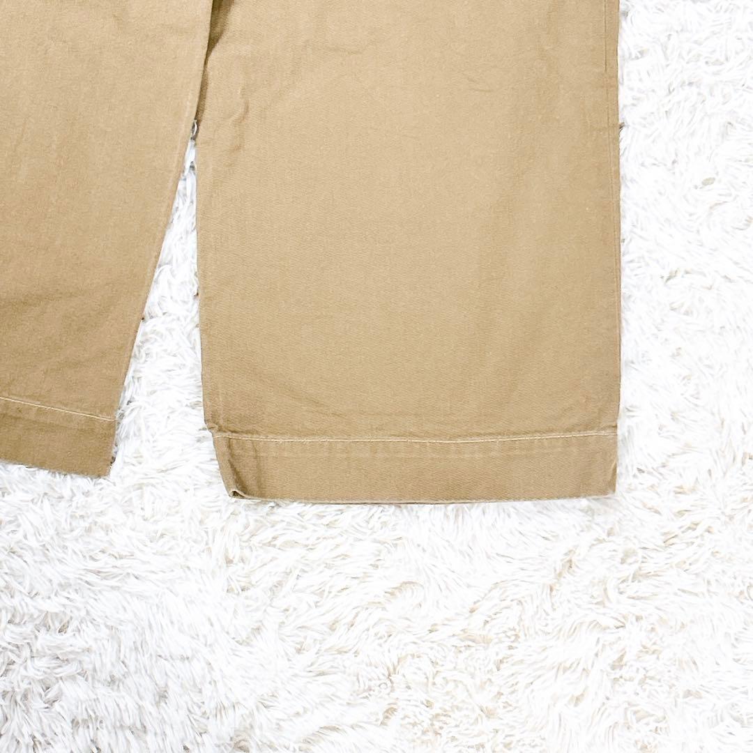 【タグ付き未使用品】45rpm おこめチノのシャルロットパンツ　ベージュ