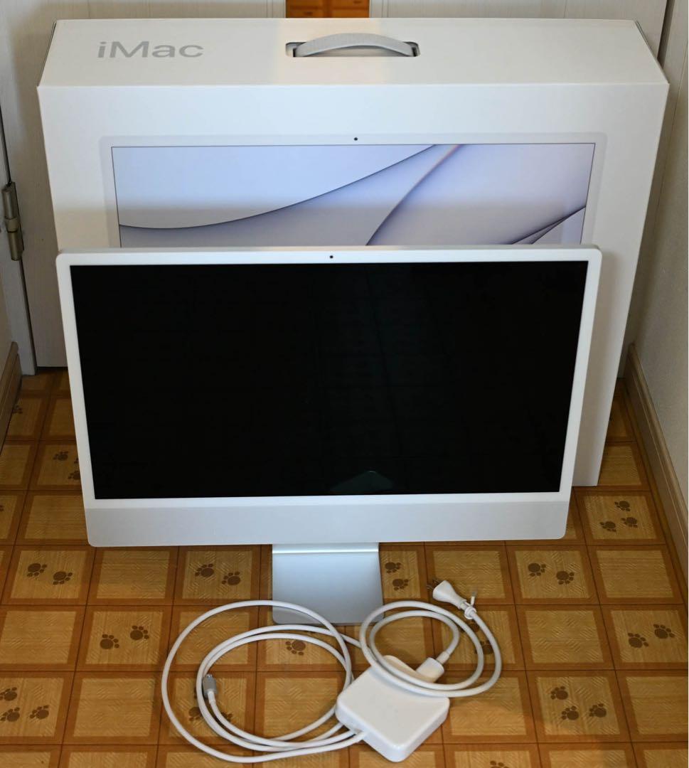 【訳あり】iMac 24インチ　M1 16GB/512GB モニターに横線あり