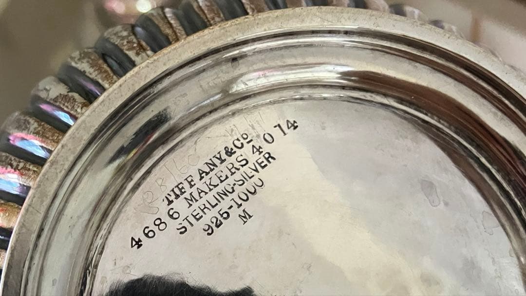 純銀　シルバー　ポット