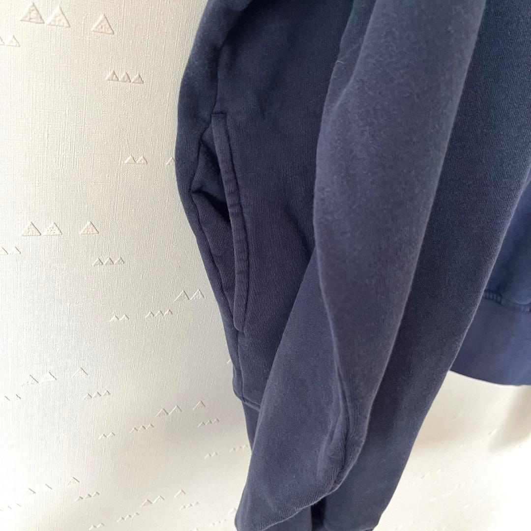 古着 90's ラルフローレン ポロスポーツ ハーフジップ スウェット ネイビー