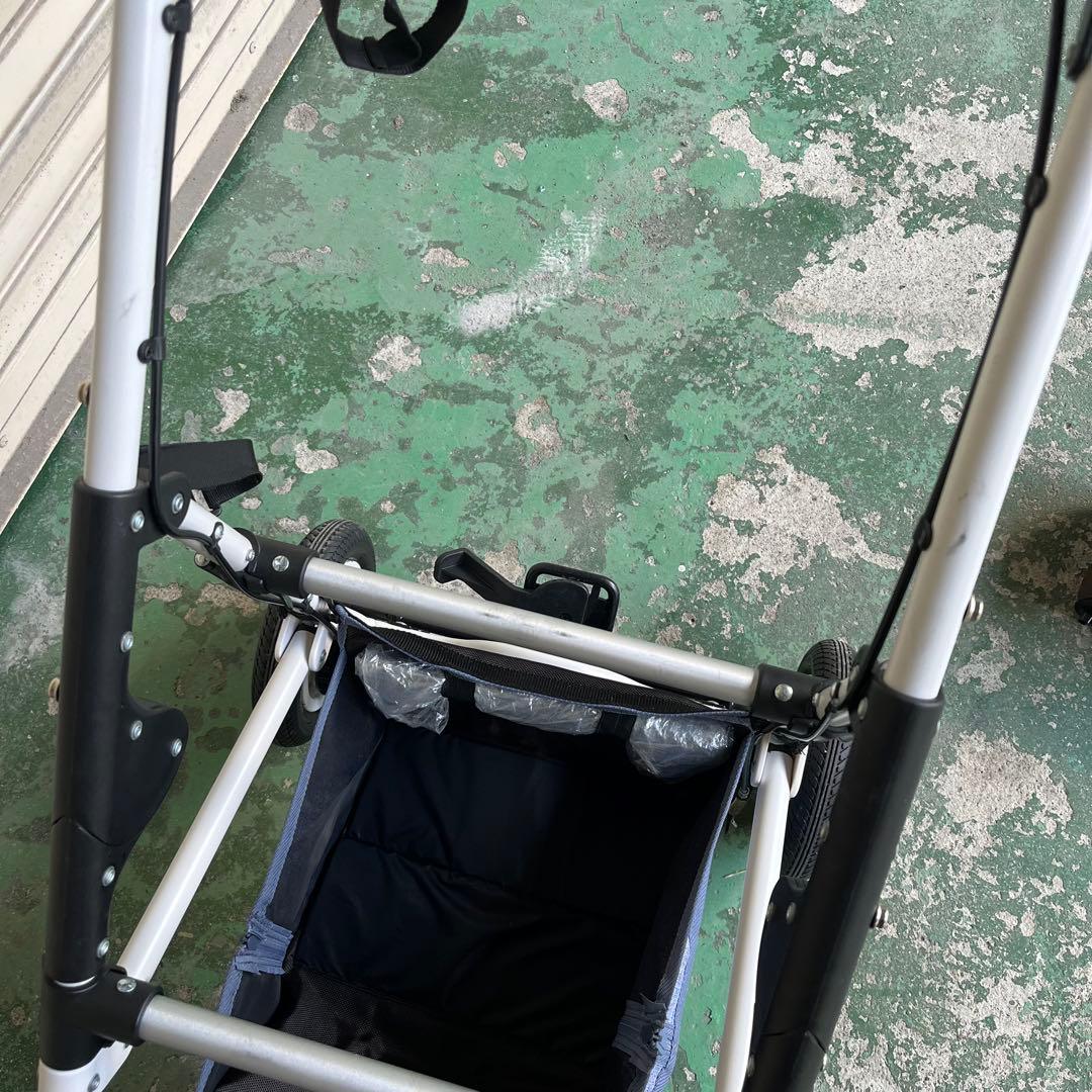 エアバギー ドーム2 コットLサイズ ペットカート メランジデニム