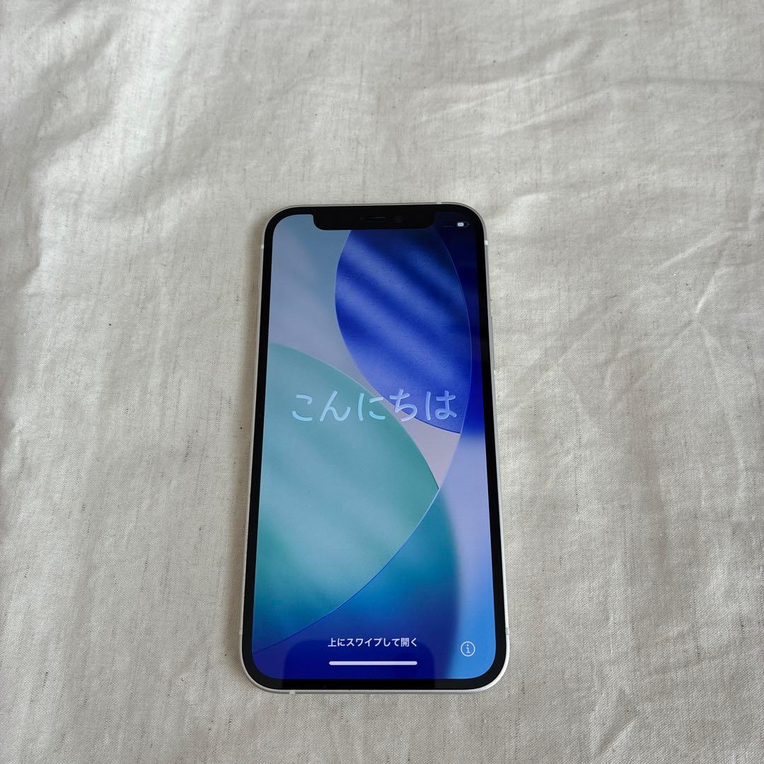 Apple iPhone 12 mini 128GB ホワイト 箱　iFace