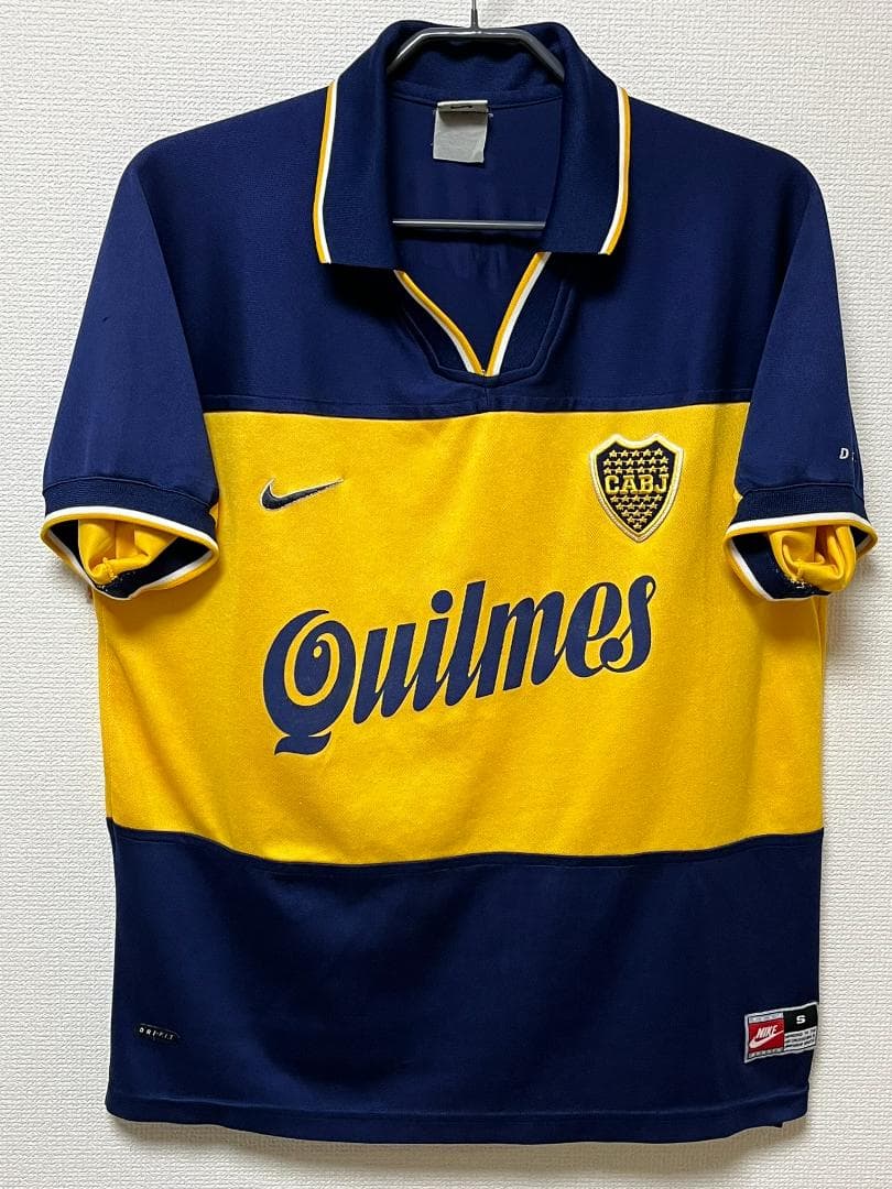 【正規品】 1998/99 ボカジュニアーズ ホーム サイズS ナイキ