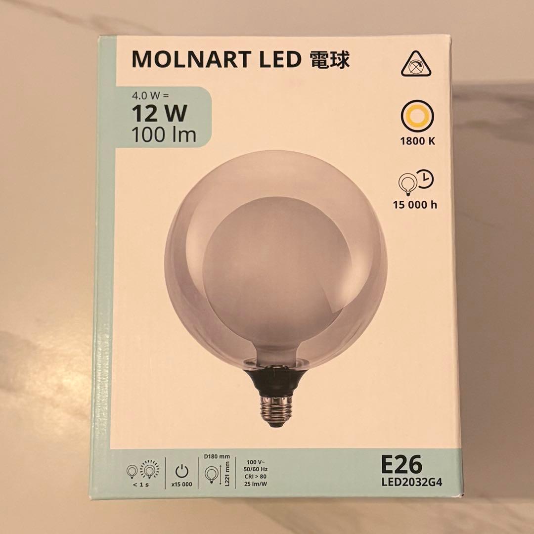 MOLNART LED電球 E26 12W 1800K モールナルト