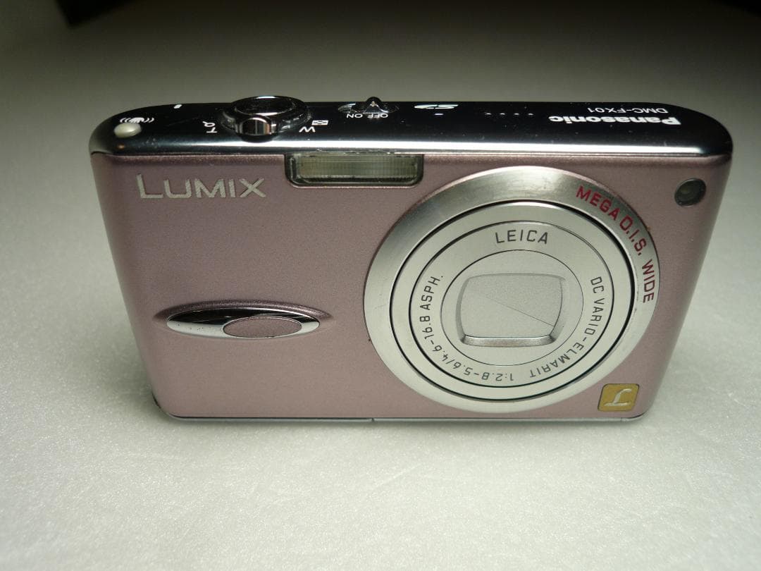 LUMIX★DMC-FX01⭐️美品❤️おしゃれで可愛いピンク色⭕️安心の実働品